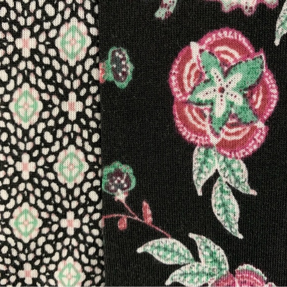 Style & Co Mixed Print Bishop Sleeve Top - Picture 4 of 10